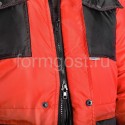Спецодежда - Куртка "Профи Плюс" утепл., красн. + черн.