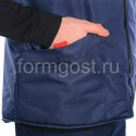 Жилет "ФормгостМегаполис" утепл., т. син. + сер. от производителя