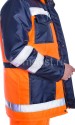 Костюм "Дорожник" утепл., оранж. фл. + син. купить выгодно