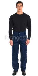 Брюки "ФормгостМегаполис", т. син.