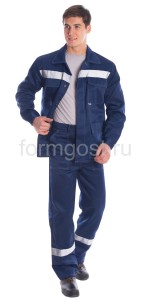 Костюм "ФормгостЭксперт Люкс" с бр., син.+син.