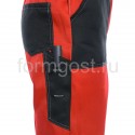 Костюм "ФормгостЭксперт Люкс" с полукомбинезоном, красный + черный