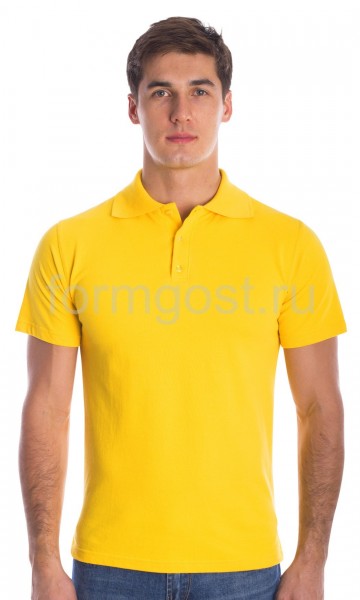 Рубашка-поло, желтый