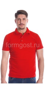 Рубашка-поло, красный