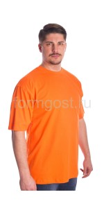 Футболка х/б, оранжевый
