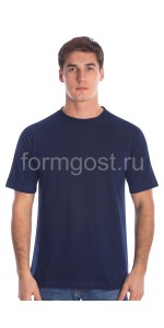 Футболка х/б, синий