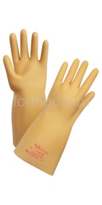 Перчатки диэл. бесшовные (лактекс)