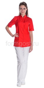 Блуза "Элит" мед. жен., красн.