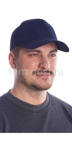 Бейсболка синяя