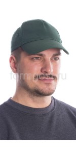 Бейсболка зеленая