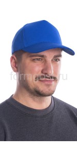 Бейсболка васильковая