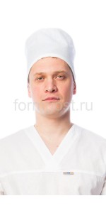 Колпак пекаря/повара (тк. бязь), бел.