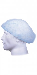 Шапочка "Шарлотта" (повыш. плотн.), бел. (уп. 100)