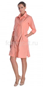 Халат "Люси" мед. жен., персик
