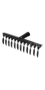 Грабли витые с черенком, 12 зуб.