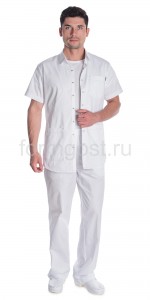 Блуза "Элит-спорт" мед. муж., бел.