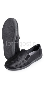 Туфли кожаные муж., черн.