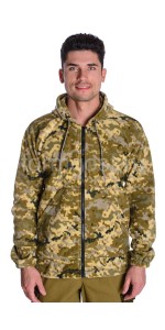 Толстовка флис с капюшоном, КМФ цифра