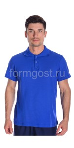 Рубашка-поло, василек