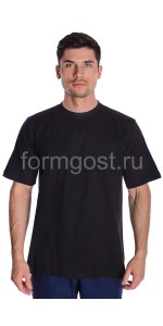 Футболка х/б, черный