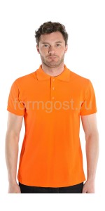 Рубашка-поло, оранжевый