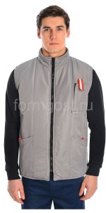 Жилет "ФОРМГОСТ" утепл., св. сер.