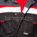 Купить Костюм "Флагман" с бр., черн. + т.сер.
