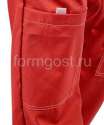 Брюки "ФормгостМегаполис Люкс", красн. от производителя