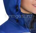 Куртка "Меридиан" утепл. женский, син. + вас. заказать в ФОРМГОСТ