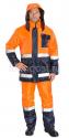 Заказать Костюм "Трасса" утепл.с п/к, оранж. фл. + оранж. фл. + син