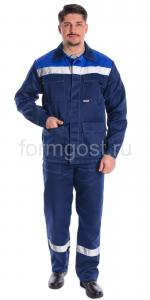 Костюм ФормгостЭксперт Люкс с ПК син-вас твил-240