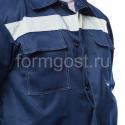 Костюм "ФормгостЭксперт Люкс" с п/к, син.+вас. (Твил 240) от производителя