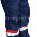 Эргономичный крой области колена Костюм "Флагман" с п/к, син. + вас. заказать в ФОРМГОСТ