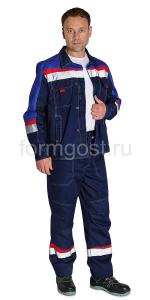 Костюм "Флагман" с бр., син. + вас.