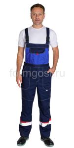 Полукомбинезон "Флагман", син. + вас.