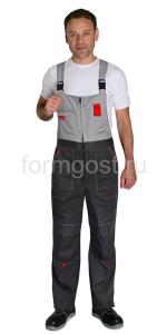 Полукомбинезон "ФормгостМегаполис Люкс", т. сер. + сер.