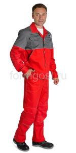 Костюм "ФормгостМегаполис Люкс" с бр., красн. + сер.