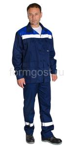 Куртка "ФормгостЭксперт Люкс" син. + вас.