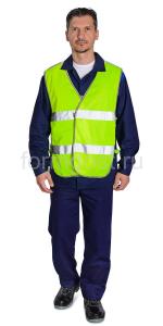 Жилет сигнальный ТИП-4 желтый