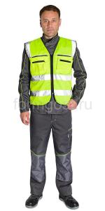 Жилет сигнальный ТИП-7 желтый