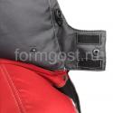 Куртка "Люкс" утепл., т. сер. + черн. + красн. заказать в ФОРМГОСТ