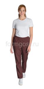 Брюки женские, коричневые