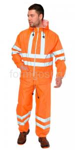  Костюм "Тайфун " (ПВХ), оранж. фл