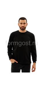 Футболка (длин. рукав), черный