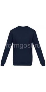 Толстовка футер с начесом, т. синий