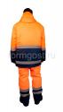 Заказать Костюм "Трасса" утепл. с п/к, (тк.смесовая), оранж. фл. + син.