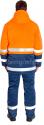 Заказать Куртка "Трасса" утепл. (тк.смесовая), оранж.фл. + син.