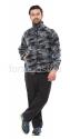 Куртка флисовая КМФ Мультикам серый, 340 г/м2