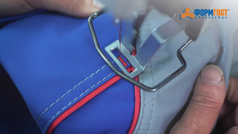 Надежные закрепки на спецодежде производства ФОРМГОСТ